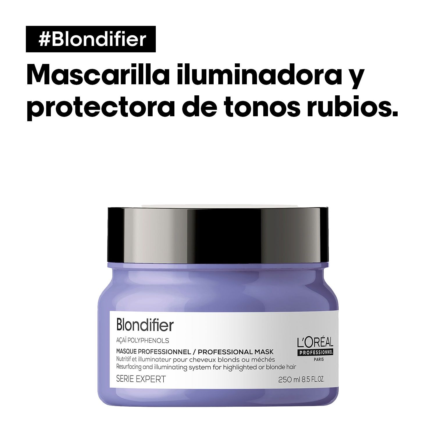 BLONDIFIER MASK (MASCARILLA ILUMINADORA PARA CABELLO RUBIO)